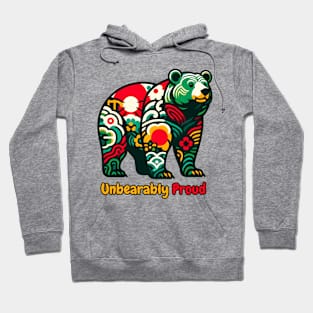 Juneteenth bear Hoodie